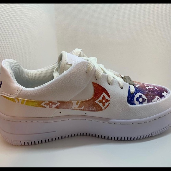 Nike AF 1 Sage “Louis Vuitton Galaxy” - Picture 5 of 10